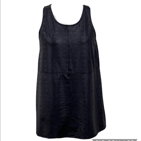 Alfani Women’s Size Medium Sleeveless Blouse Gray Back Zip - Picture 1 of 10